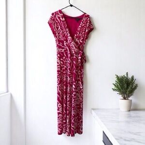 Maggy London Women's Printed Wide-Leg Jumpsuit | designer Chic Elegant Flowy